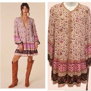 Spell Lady Untamed Tunic Mini Dress Medium